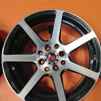 Aros Rin 15 8 huecos 100mm y 114mm 7.5 pulgadas