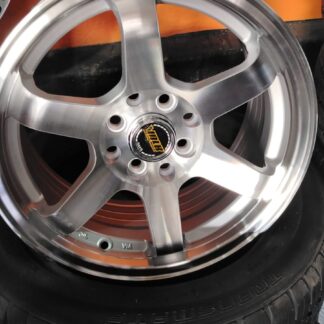 Aros Rin 15 8 huecos 100mm y 114mm 7.5 pulgadas